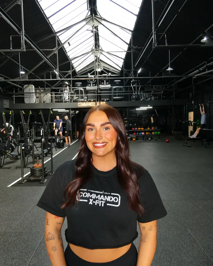 Caitlin Maley, coach at Commando X-Fit in Hillington